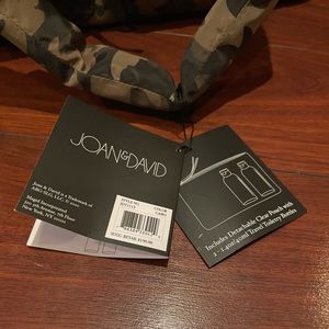 joan and david quilted travel tote